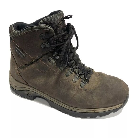 Rocky Men’s Versatrek Brown Leather Waterproof Boots, Size 9.5 Wide main image 6
